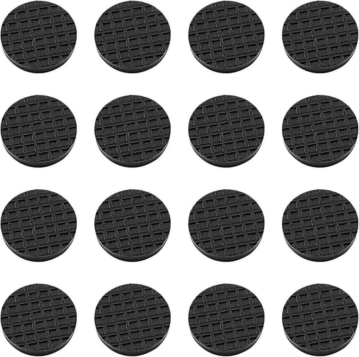 16 Stuks Antislip Meubelpads Rond - Zelfklevend voor Stoelpoten en Meubels