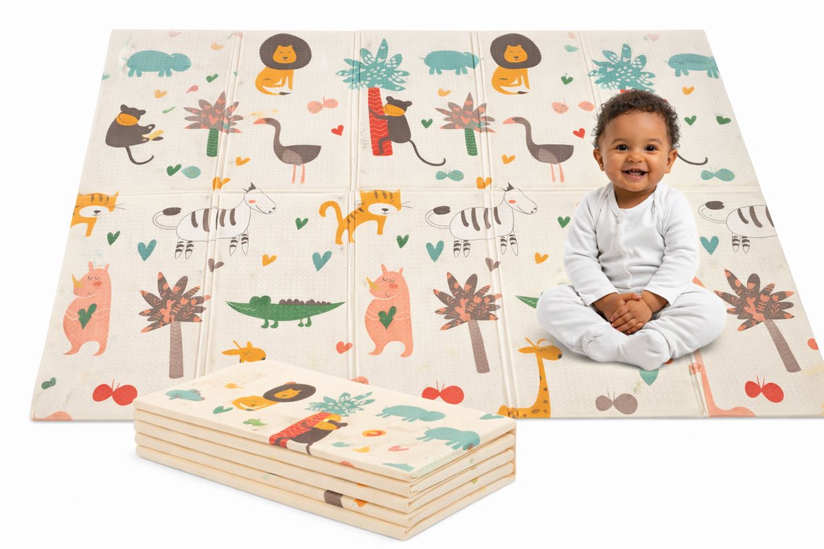 Speelmat Baby, Peuter & Kind 150x200 cm - Zacht & Veilig