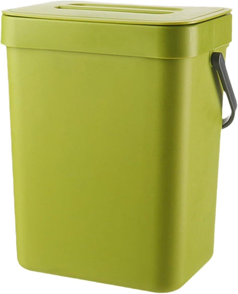 Keuken Compostbak - Voedselafvalbak Deksel - Afval Beheer - Geurvrij Koolstoffilter - 3 Li