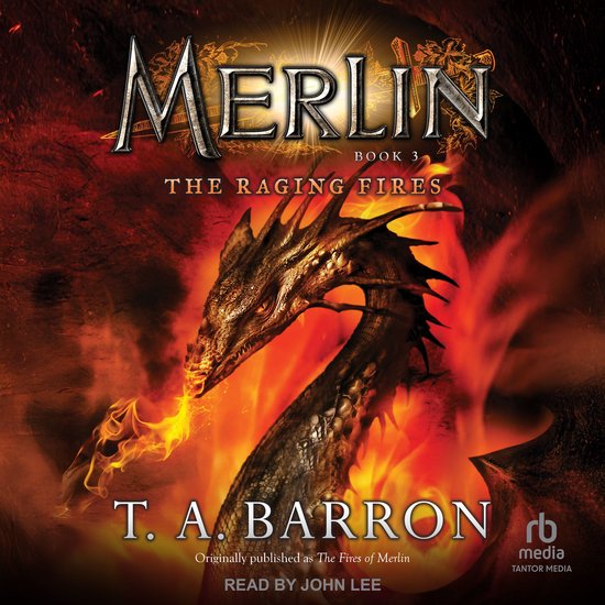 Merlin: The Raging Fires, Book 3 - cover