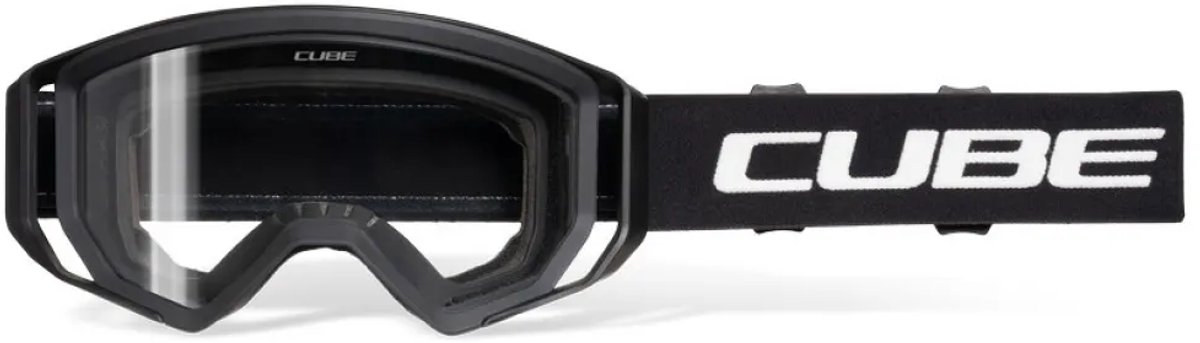 Cube Storm Bril Zwart Clear