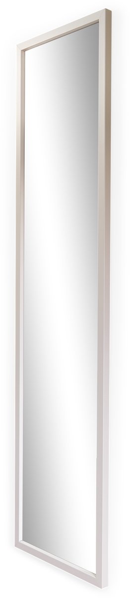 Spinder Design passpiegel Senza M2 - Silky Taupe - 185 x 46 - Staal