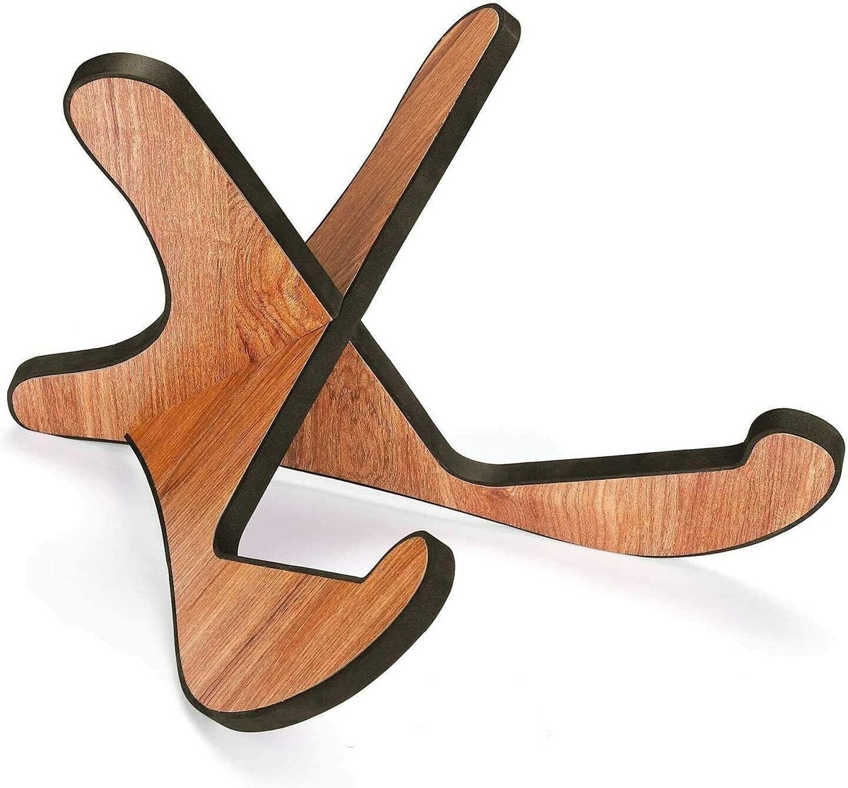 Houten Standaard - Instrumentenhouder - Muziek Opslag - Afneembaar Ontwerp - 29x20x17 cm - Bruin