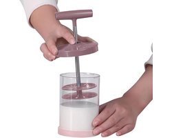 Slagroomdispenser - Crèmeklopper - Desserts Toppen - Handmatige Bediening - 88x18cm - Bordeaux