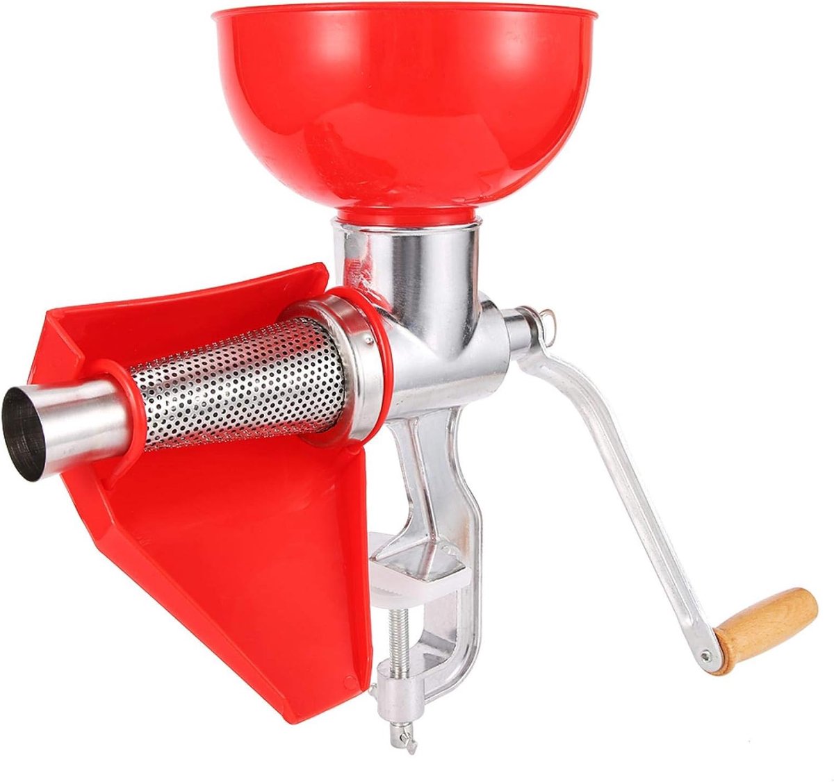 Handmatige Sapcentrifuge - Keukenpers Fruit - Snel Sap Maken - Hoge Sapopbrengst - Aluminium