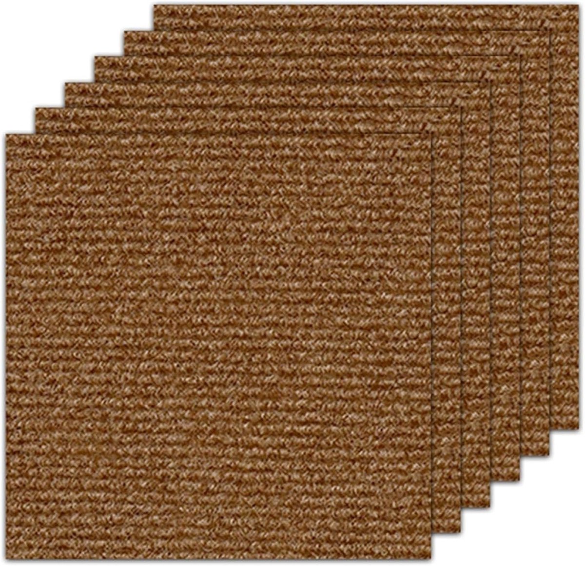 Tapijttegels - Vloerbedekking - Vloer Vernieuwen - Zelfklevend & Snijdbaar - 30x30 cm - Br