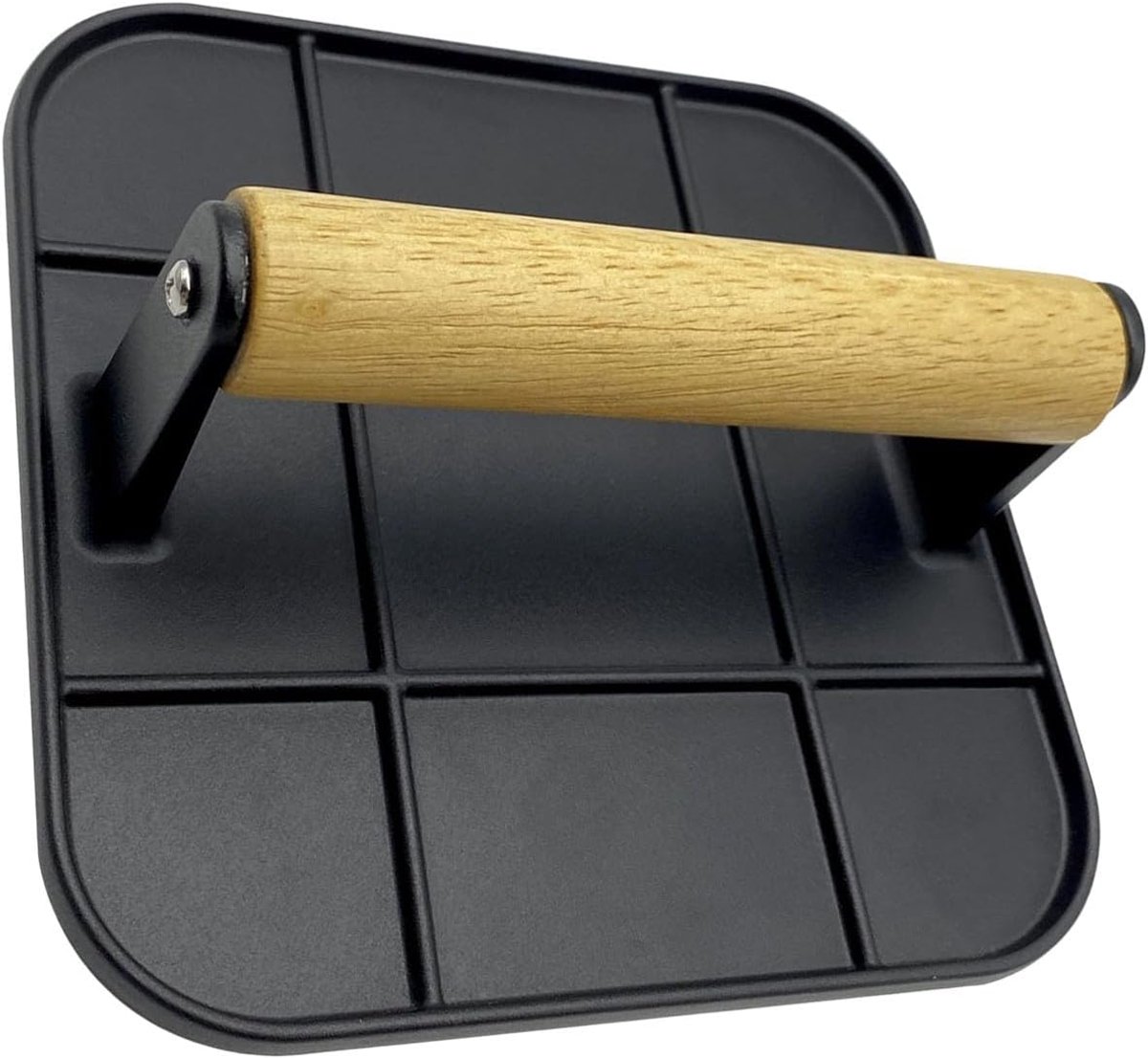 Hamburger Pers - Vleesvormer - Consistente Burgers - Dubbele Vorm Optie - 16x16x6 cm - Zwart