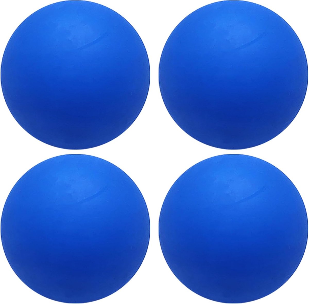 Squash Ballen Set - Hobby Trainingsballen - Beginners Sport - Sterke Rebound Elasticiteit - 60 mm Diameter - Blauw