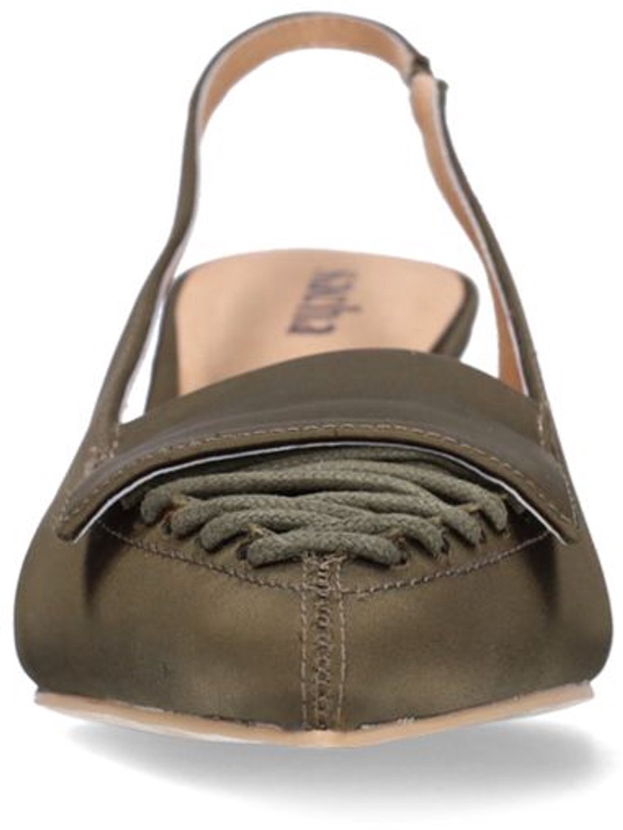 Sacha - Dames - Groene slingbacks - Maat 40