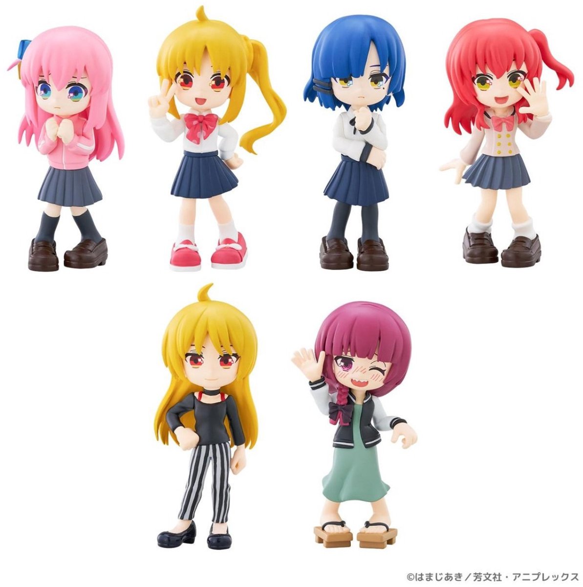 BOCCHI THE ROCK! PalVerse PVC Figures 9 cm (Price per random figure)