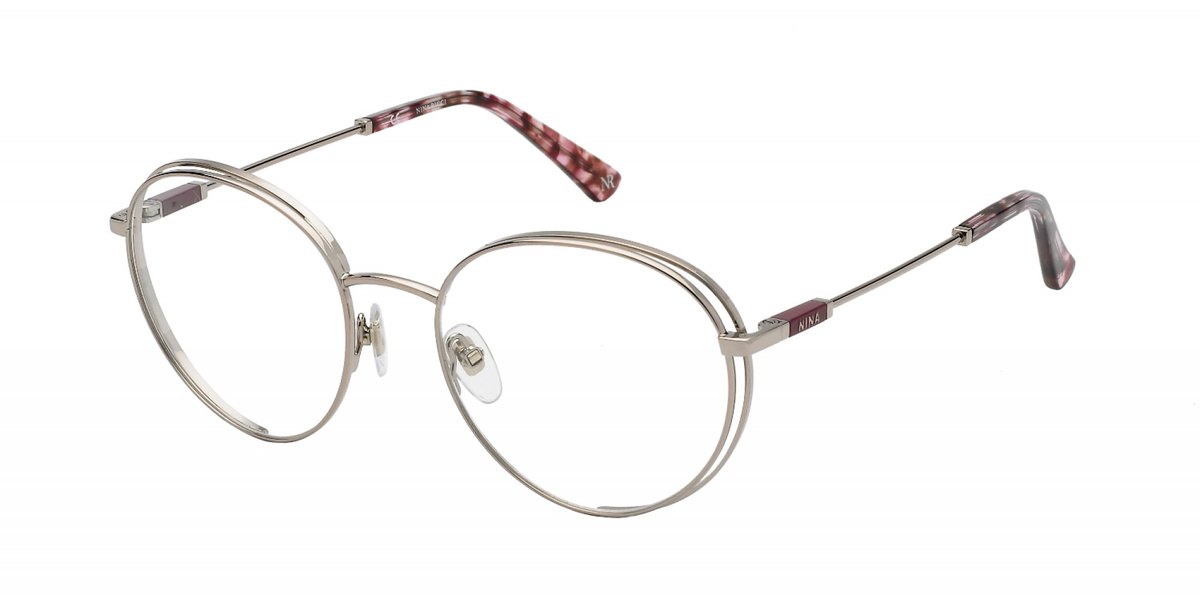 Nina Ricci VNR312 Oro rosso lucido totale 53/18/135 WOMAN Brilmonturen