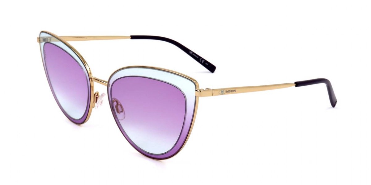 M Missoni MMI 0019/S Gold violet 53/21/140 WOMAN Zonnebrillen