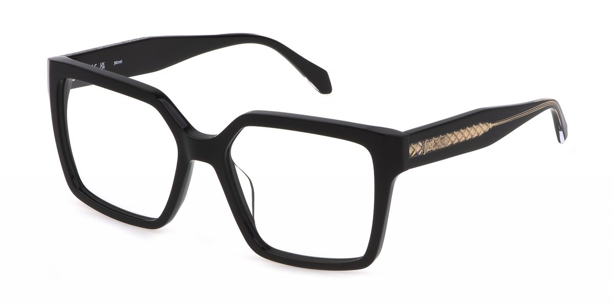 Just Cavalli VJC006 Nero lucido 53/16/140 WOMAN Brilmonturen
