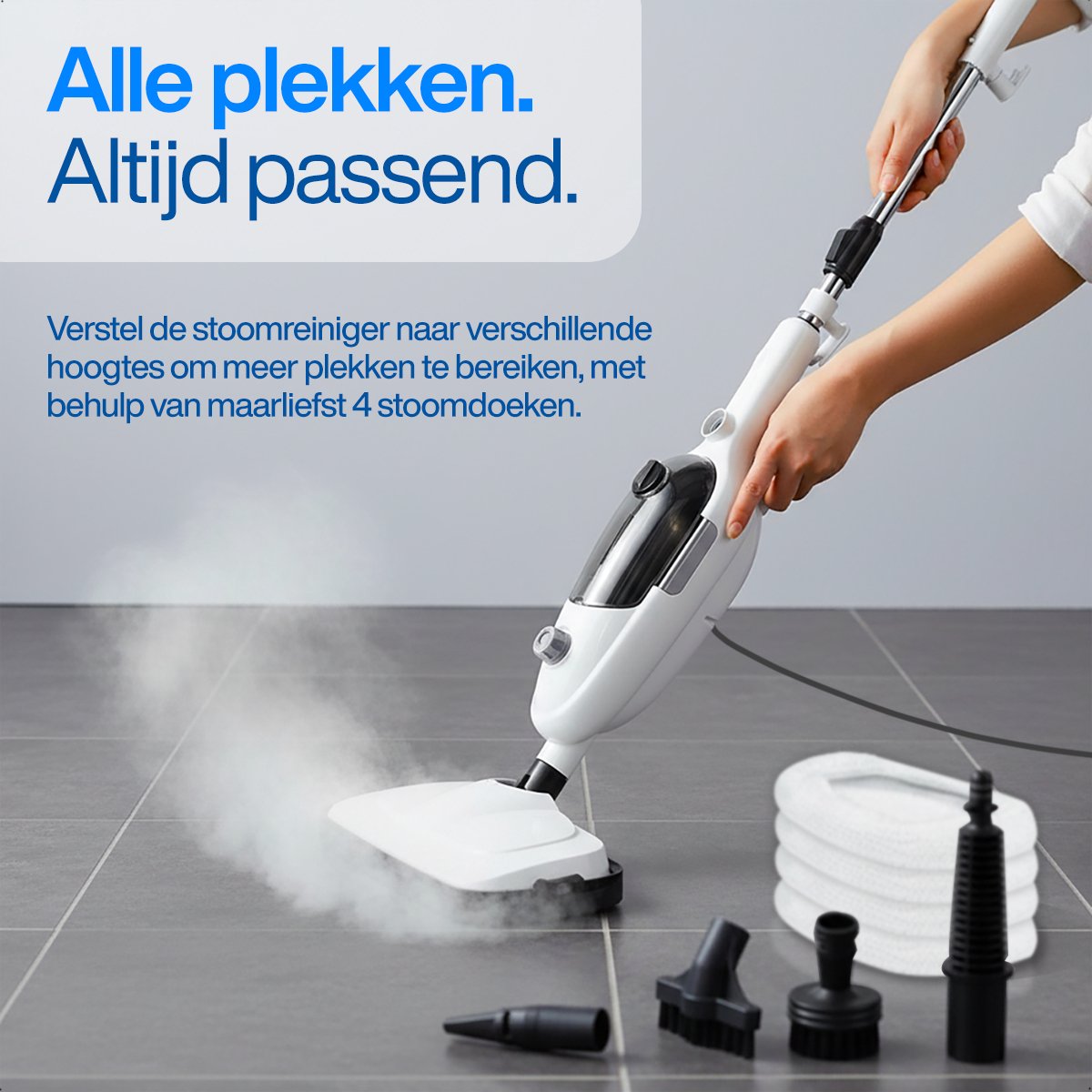 Hoge 2-in-1 Stoomreiniger thumbnail 2