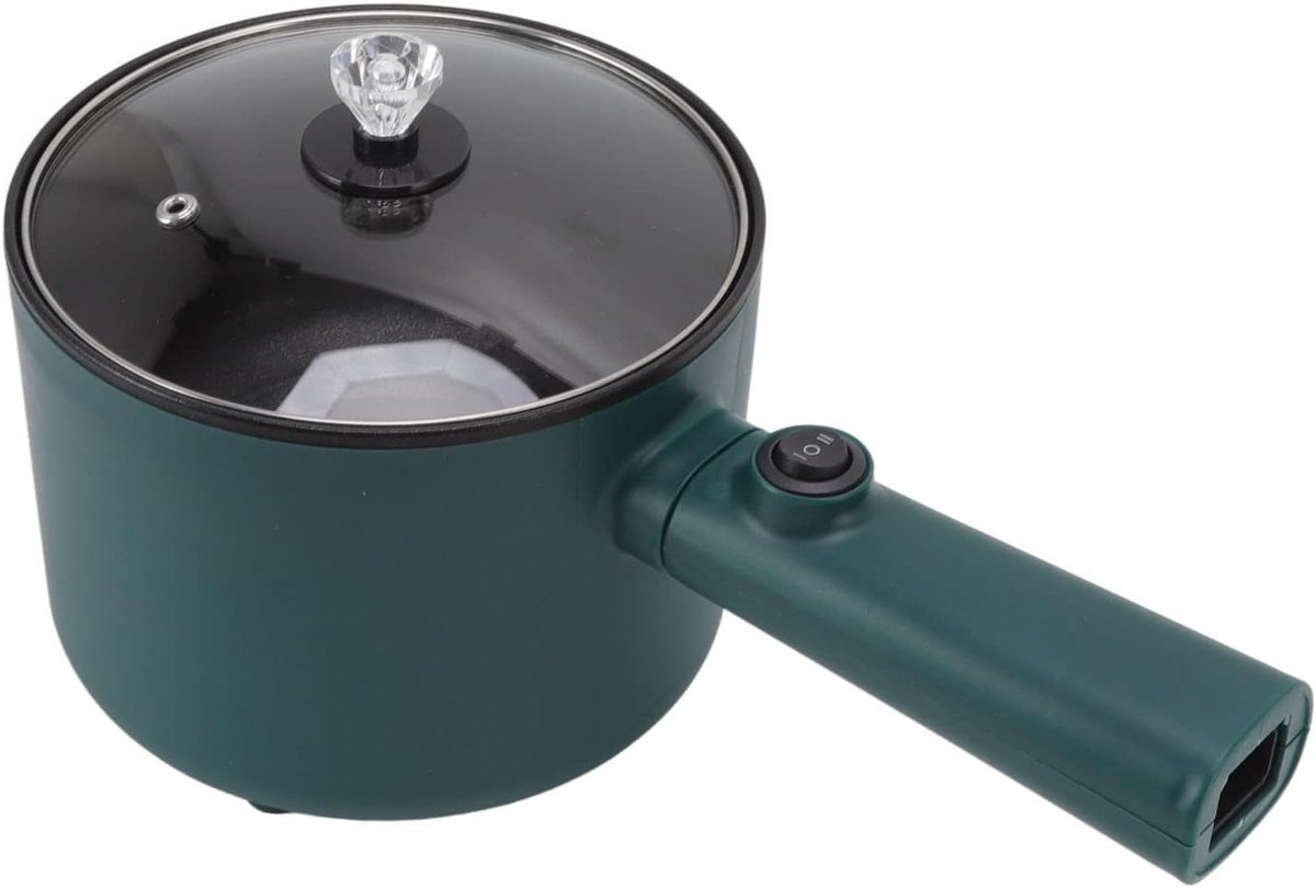 Elektrische Kookpan - Compacte Pan - Snelle Maaltijden - Antiaanbaklaag - 1.8 Liter - No. 411