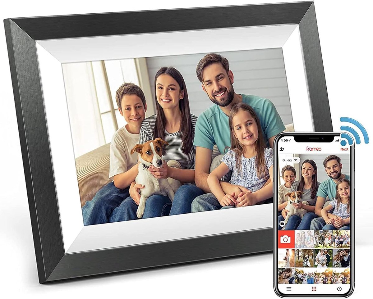 Digitale Fotolijst - Smart Photo Frame - Foto's Delen - Touchscreen HD IPS - 101 inch