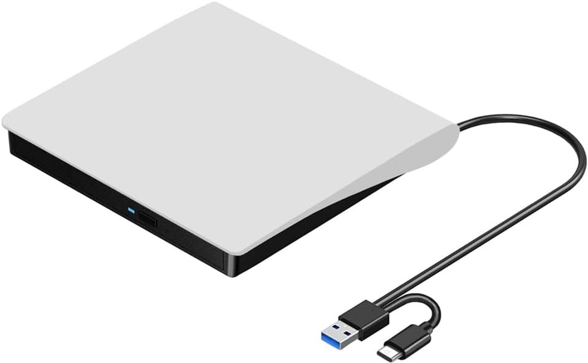 Externe CD DVD Drive - USB Brander Speler - Oude Schijven Lezen - USB 3.0 & USB-C