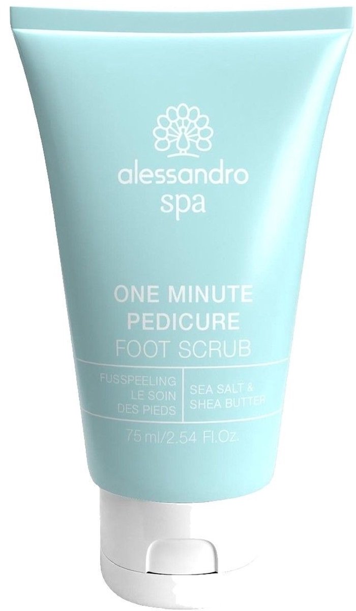 Alessandro Spa One Minute Pedicure - Voetverzorging - Peeling Voeten - 75 ml