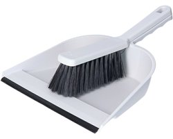 Stoffer en blik grijs van kunststof - Schoonmaak/huishoudartikelen - Schoonmaken - Binnen vegen