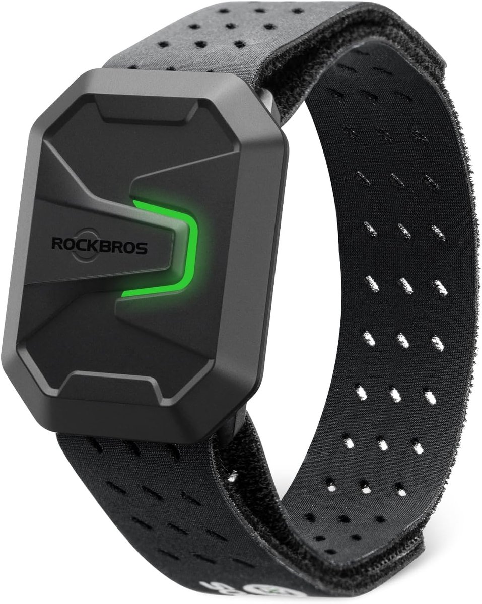 Hartslagmeter Armband - Sporthorloge Tracker - Prestaties Meten - Waterdicht IP67 - Lichtgewicht Design - Zwart