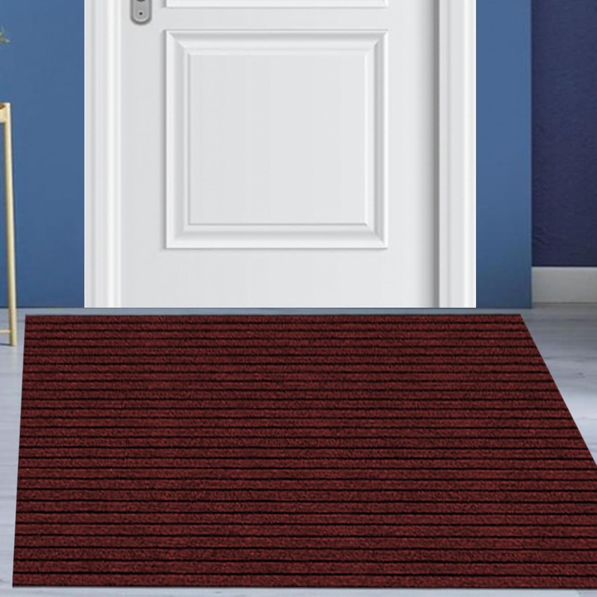 Binnendeurmat - Schoonloopmat Vuilvanger - Entree Schoonhouden - Super Absorberend Materia