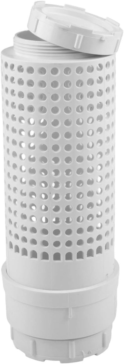 Worm Composter - Keukenafval Bak - Compost Maken - Efficiënt Afvalbeheer - 110mm Diameter - Wit