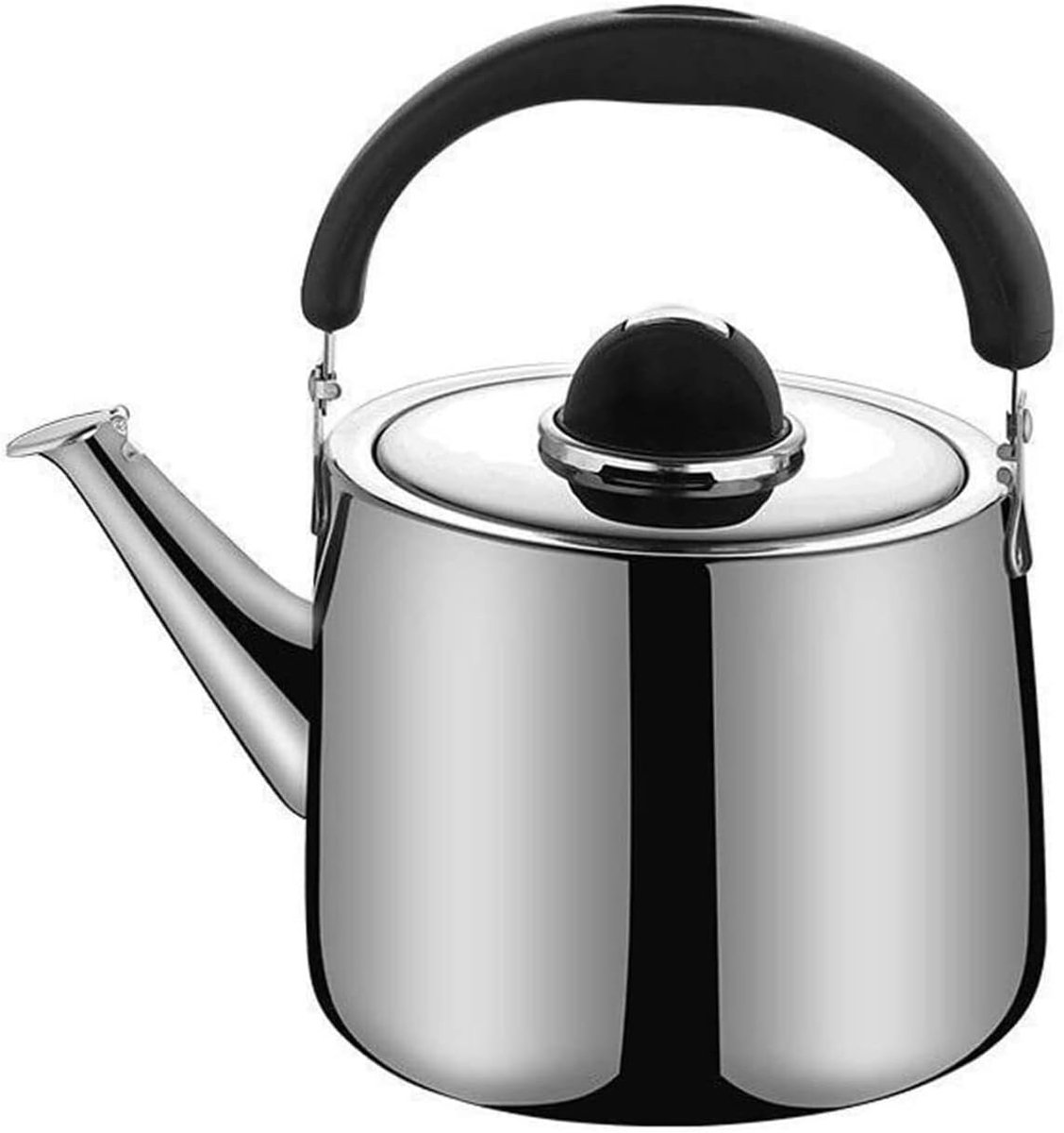 Fluitketel RVS - Waterkoker Theepot - Snel Water Koken - Hoebaar Fluitje - 2L Capaciteit