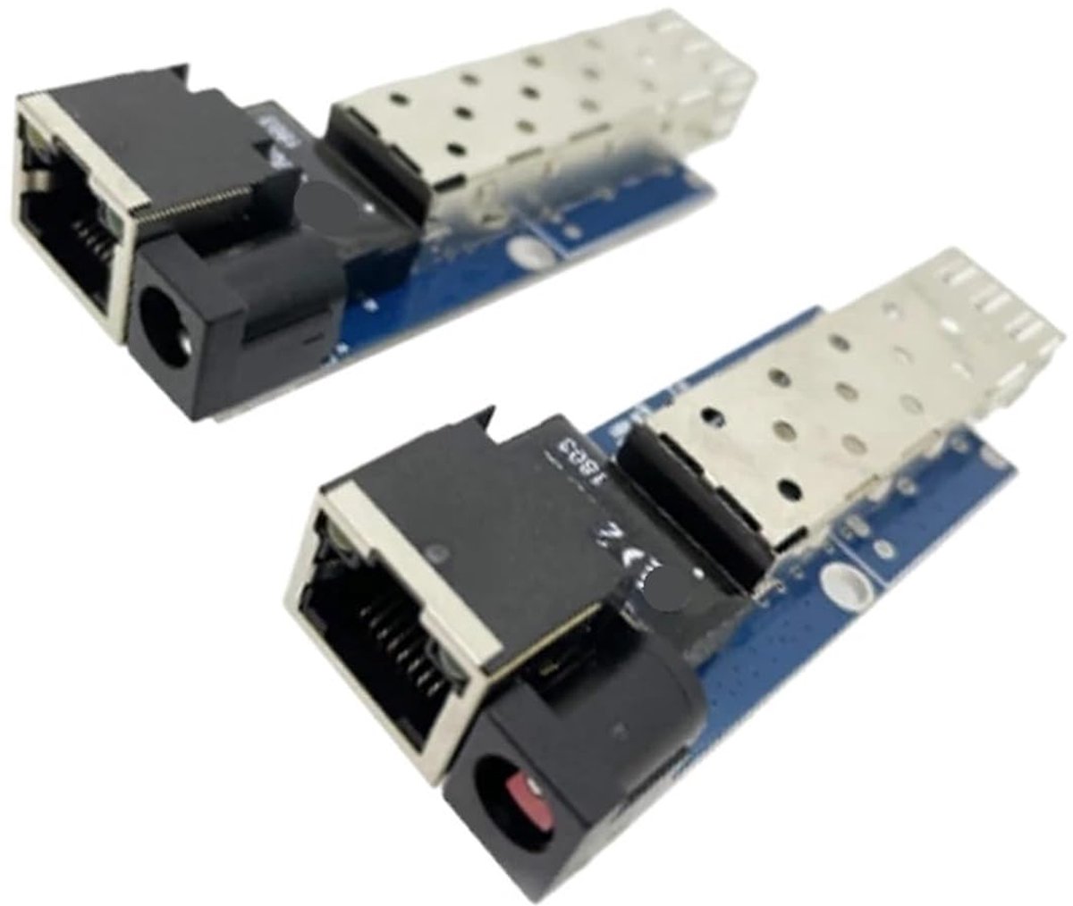 Glasvezel Transceiver - Netwerk Switch - Snelle Dataoverdracht - 1 Optiek 1 Elektrisch - 1000 Mbps