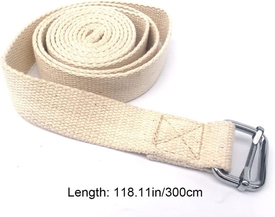 Yoga Riem - Hulpstuk Pilates - Houding Verbeteren - Extra Lange Lengte - 5 x 5 x 5 cm — afbeelding 4