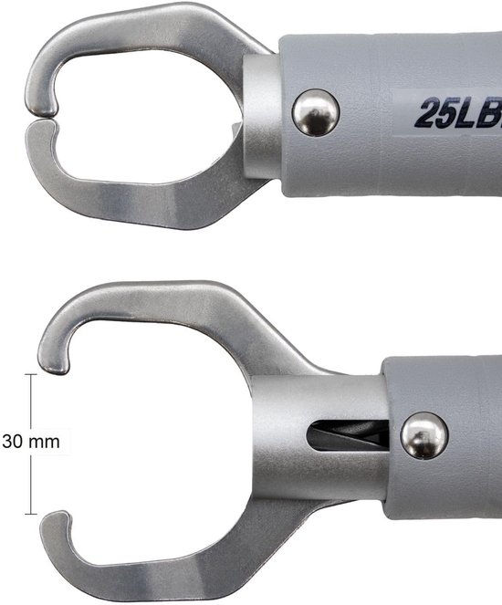 Lip Grip Unster - Vis Vanger - Veilig Vissen Vangen - Zoutwaterbestendig RVS - Tot 25 Lbs — afbeelding 2