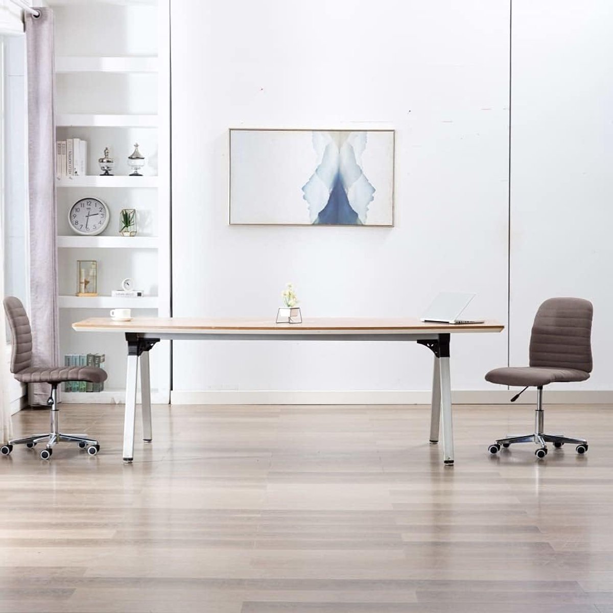 Eetkamerstoelen Set - Stoelen Keuken - Comfortabel Zitten - In Hoogte Verstelbaar - 56x43x