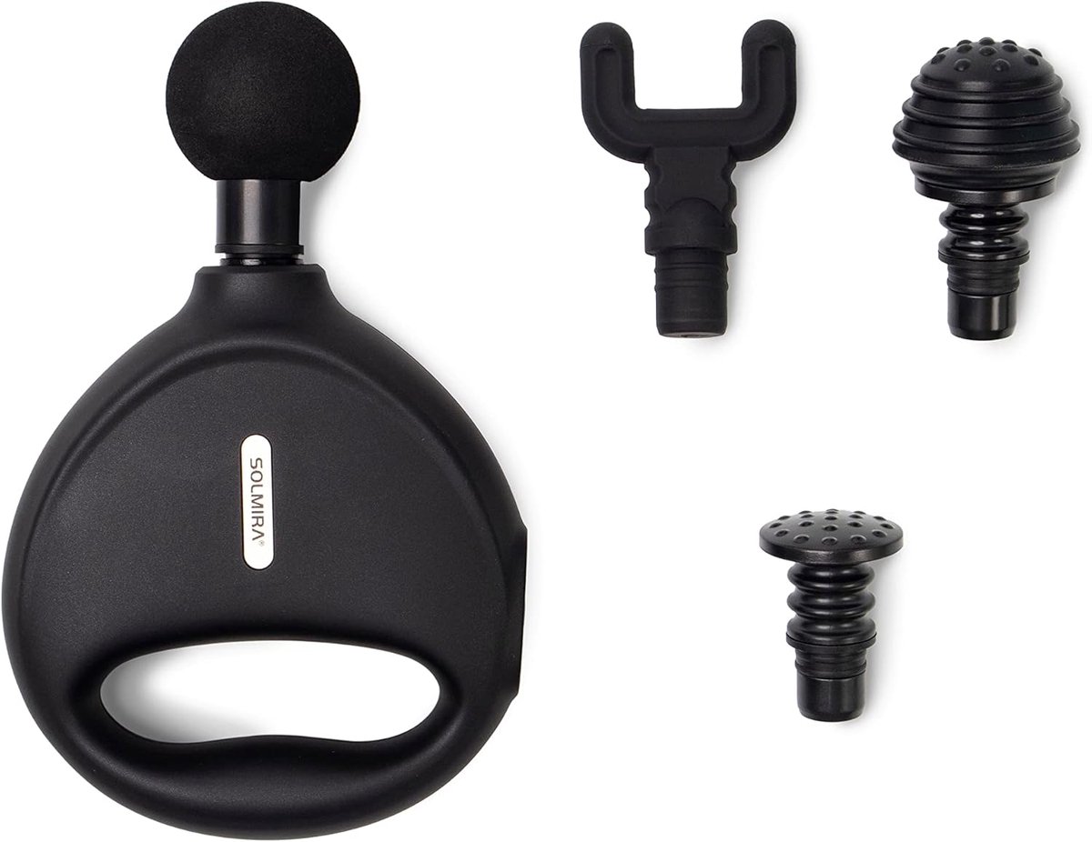 Massagepistool - Spierherstel Tool - Herstel Na Sport - Vier Snelheden - 121 kg - Zwart