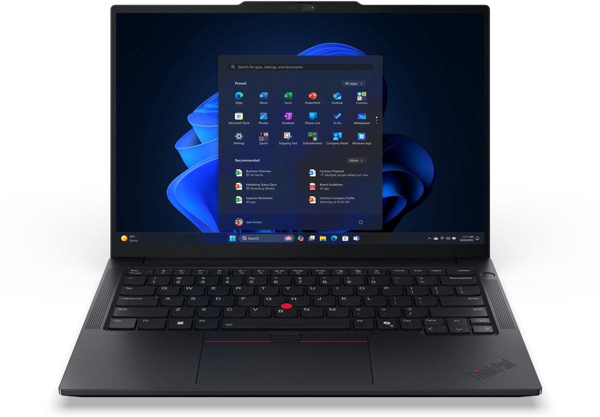 Lenovo ThinkPad E14 Gen 7 (AMD) - Zakelijke Laptop - 14 inch - Ryzen 5 - 16GB/512GB