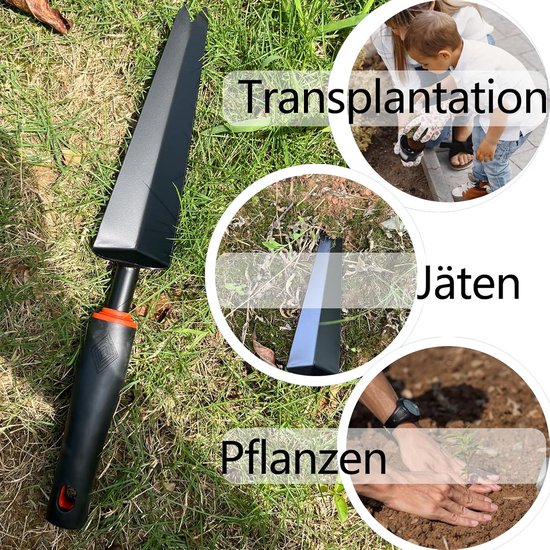 Onkruidsteker Tuin - Onkruidverwijderaar Tool - Onkruid Vrij Maken - Ergonomische Handgreep - 35cm Pakket - Groen van Merkloos	 — afbeelding 4
