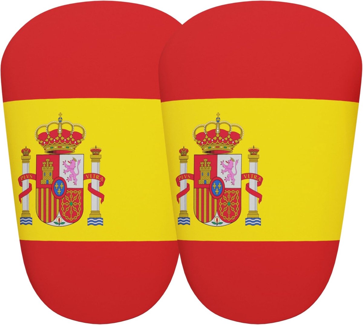 Mini Scheenbeschermers - Compacte Beschermers - Voetbal Spelen - Anti-slip Pasvorm - 12 x 8 cm - Spanje Editie