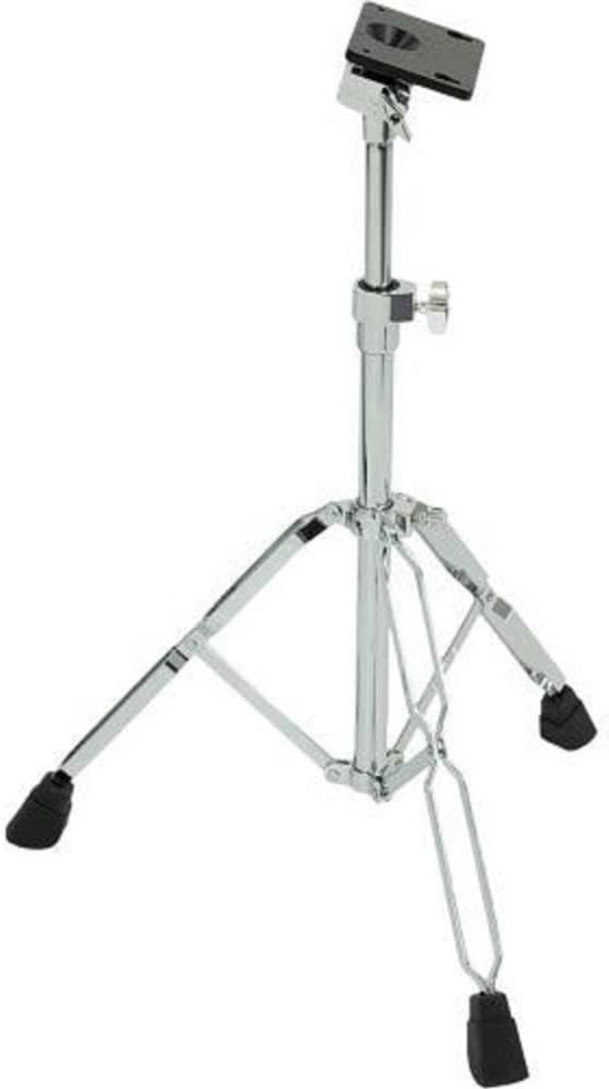 Drum Pad Stand - Percussie Houder - Muziek Optreden - Stevig Alloy Staal - 3.8 Kilogram - Zilver
