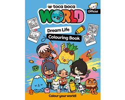 Toca Boca Dream Life Colouring Book