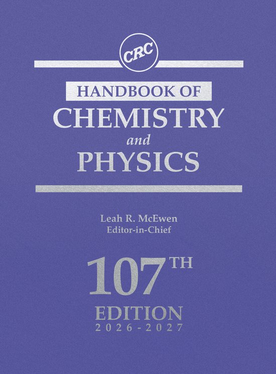 CRC Handbook of Chemistry and Physics- CRC Handbook of Chemi ... - cover