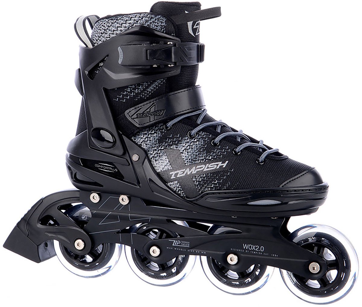 Tempish Wox 2.0 84 Skeelers Inline Skates Zwart