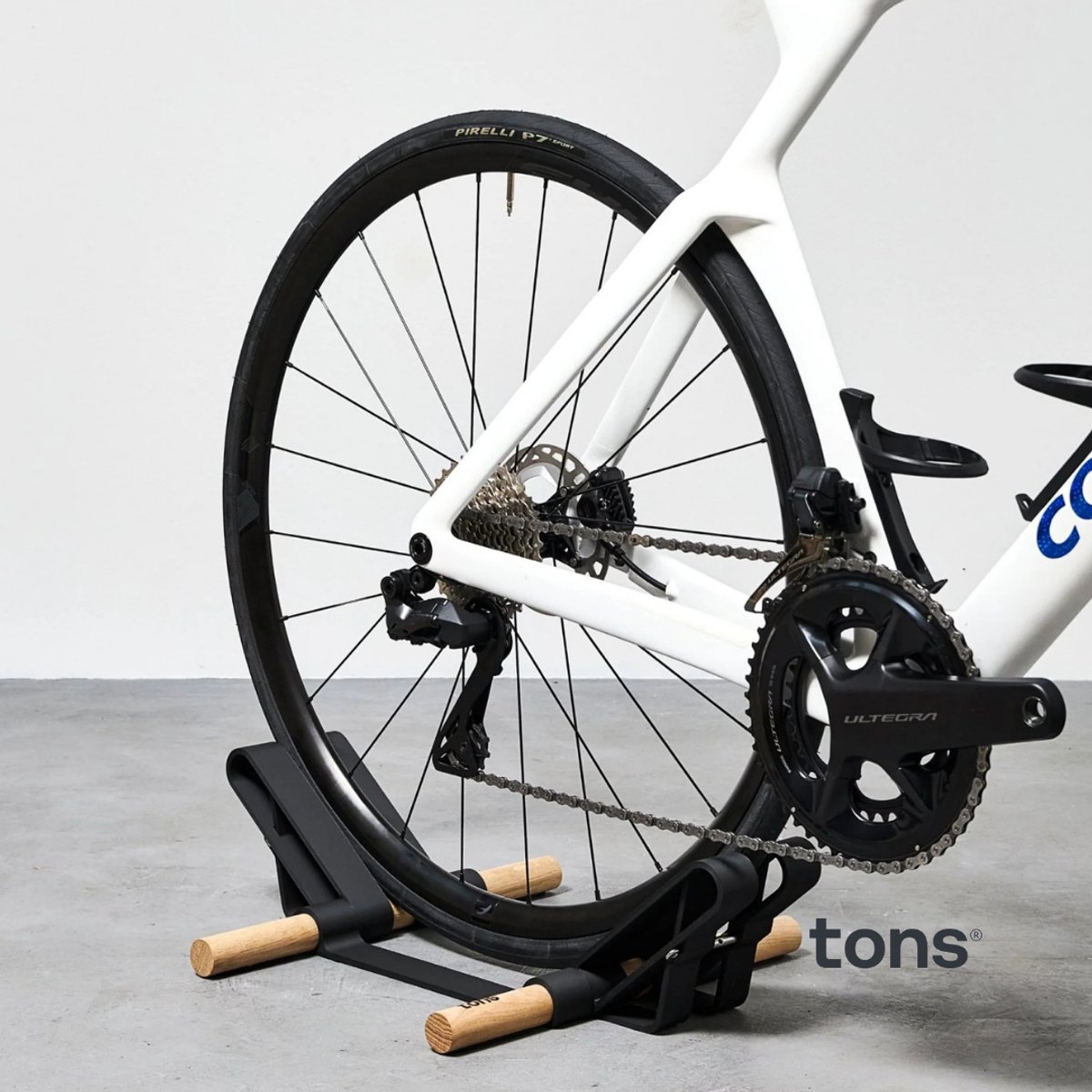 Tons Fietsstandaard Vloer – Design Fietshouder – Eikenhout Natural Oak
