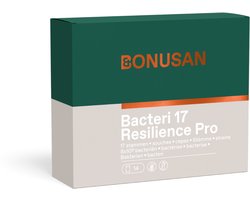 BONUSAN Bacteri 17 Resilience Pro – 14 Sachets – Met 17 Verschillende Bacteriestammen – Met Bifidobacteriën en Lactobacillen