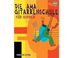Gitaar Lesboek - Kinder Gitaarcursus - Muziek Leren - Inclusief Audio CD - 30x23 cm