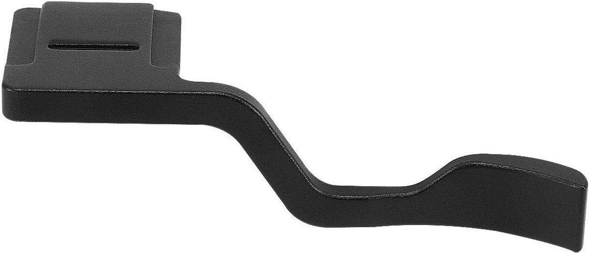 Camera Duimsteun - Verbeterde Grip - Stabiel Fotograferen - Hotshoe Mount - Klein Licht - Zwart