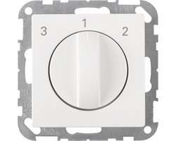 Schneider Merten System-M Ventilatorschakelaar Polarwit