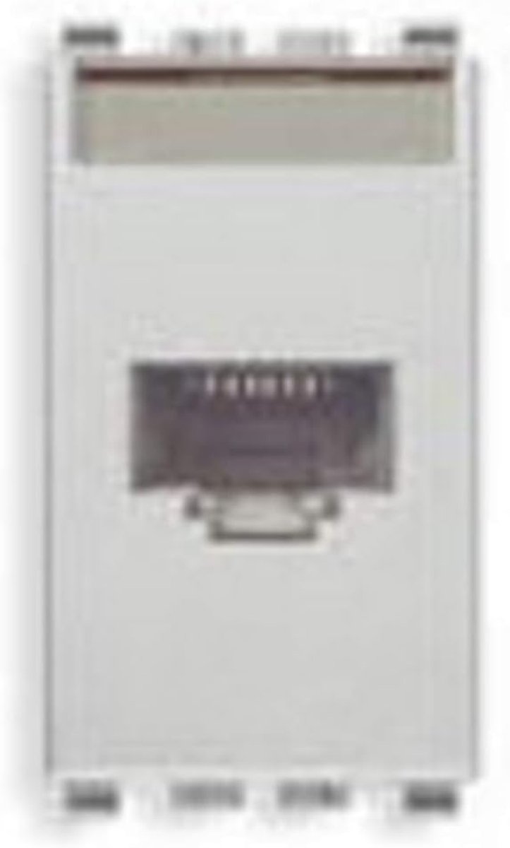 Netwerk Stopcontact - RJ45 Module - Internet Aansluiting - Cat5e UTP - 30 x 195 x 260 cm - Nylon