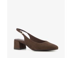 Tamaris dames slingback pumps chocoladebruin - Maat 39
