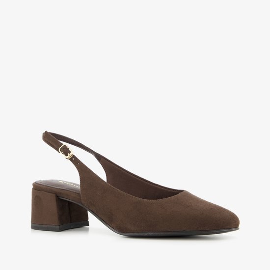 Escarpins slingback Tamaris pour femmes marron chocolat - Taille 39
