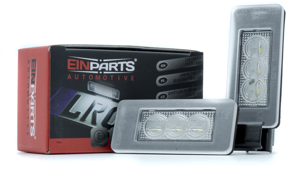 Einparts Kentekenplaatverlichting Voor Peugeot 207 Cc 2007-Heden 308 C5 Oe-Vervanging
