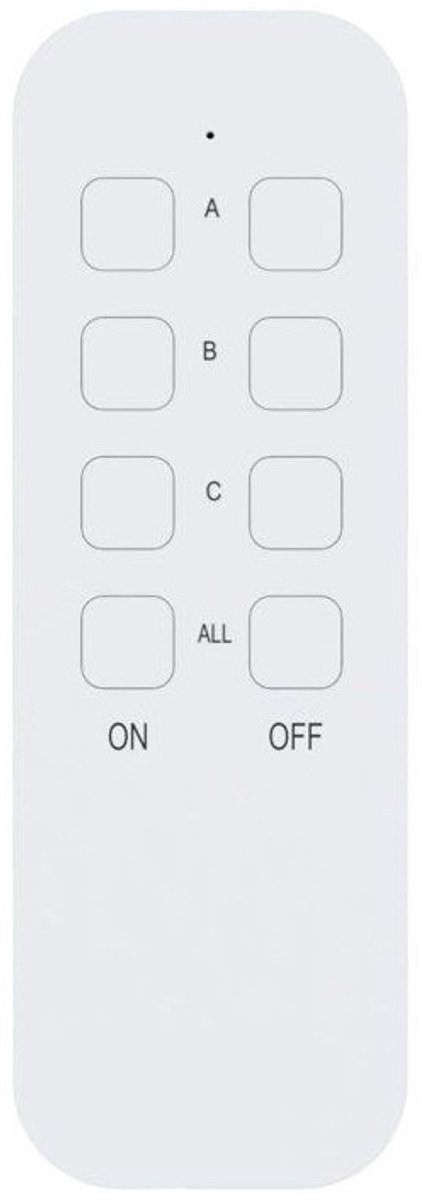 KYF – KYF-PLUG-002-R – Draadloze afstandsbediening – 433,92 MHz – 30 m