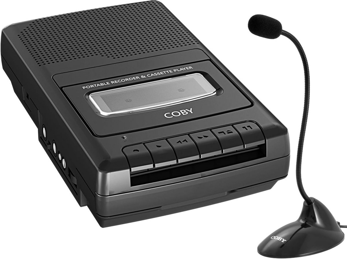 Draagbare Cassettespeler en Recorder met One-Touch Opname Functie